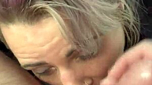 Streetwalker Deepthroats Bareback Till Facial Cumshot In Car