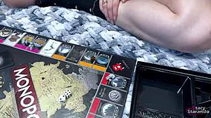 dude, my stepsis turned me into her naked sex slave during monopoly - part one