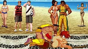 beach pussy ready for mugen sean's intense hentai drilling?