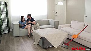 INSIPID MILF FINALLY GETS DRILLED IN HER ANUS BY HUSBAND BAREBACK CLOSE UP!?