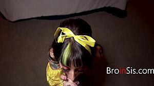 Halloween Tricks Turn Step Siblings into Nasty Fuck Buddies