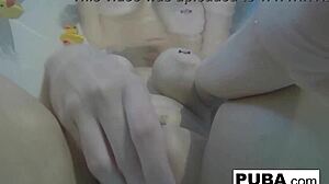 sexy nadia why take bath with rubber duckies in your wet pussy??