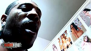 Horny Brunette Fucked by Monster Black Cock