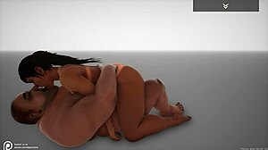 whoa check out this big ass big tit milf shey riding fat man iljah's small 18+ dick wild