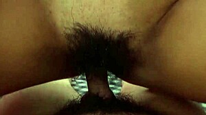 Petite nerdy japanese stepdaughter begs daddy for her first creampie ride