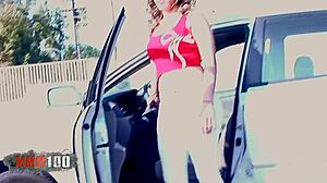 Horny Brunette Fucked by Monster Black Cock