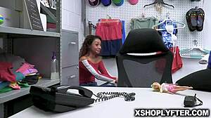 sarah lace's ebony ass pussy pounded bent over cowgirl creampie