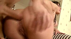 milf brunette gapes pussy deep anal doggystyle then facial cumshot part 6