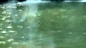 vlog of me pounding hot colombian gf by public river