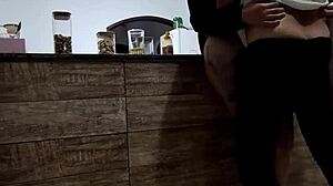 blonde cheats anal only with bar stranger creampie no pussy