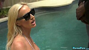 Sophia West pounds big cock outdoors relentlessly