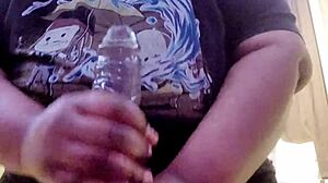 boyfriend tee v5 shares his chubby big tits girl's huge natural boobs and monster cock ride