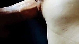 i finally met hotlia without her husband she wore lingerie stockings for anal pov