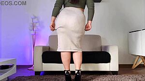 Pawg Stuffs Tight Dress Curvy Ass