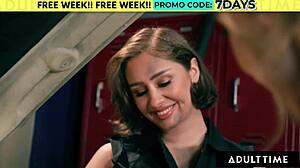 adult time babe octavia red screams as tommy king strap-on pounds her huge naturals