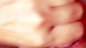 hey husband check your japanese wife's monster cock cheating closeup