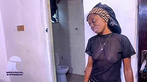 Petite vera feels sam's huge cock stretching her tight body completely