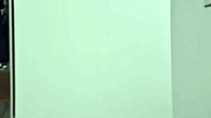 Husband captures wife scrubbing floor in skimpy outfit