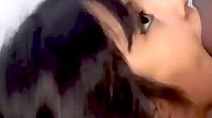 This yummy yucateca brunette is slim tanned with natural tits homemade pov