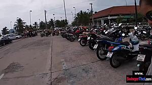 amateur teen couple bangs publicly on thai island