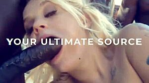 Big Tittied Redhead Spit-Roasted By Massive Black Cocks From Repairmen Dogfart