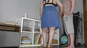 Insatiable MILF Exposes Huge Ass for Brutal Anal Pounding Tits Bounce Wildly