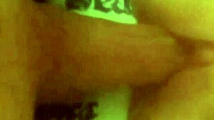 How's that monster cock wrecking her little pussy?