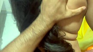 Beautiful long-haired big-ass Latina fucked hard by eager swinger group.