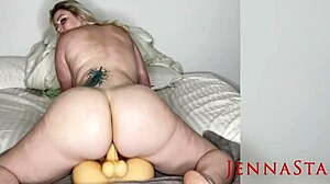 Pawg Jenna Starr's Big Ass and Tits Bounce Wild in Curvy Riding Compilation