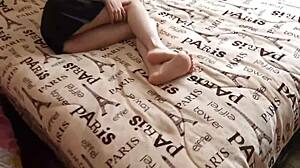 Sexy Laura Skirt No Panties Bent Over Fucked Doggystyle Cowgirl Casting