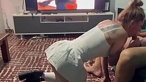 Argentinian Milf Anal Fucked In Cuck Trio