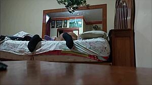 Young wife submits to 54 year old thick cock sugar daddy while husband watches orgasm