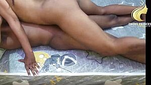 Ebony Princess Bent Over Big Black Cock Doggystyle Double Penetration Group Fuck Fest