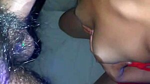 Hermosa joven comes home ready for amateur latina oral fun