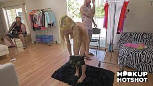 curious teen kenzie reeves hooks up with bryan gozzling backstage