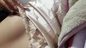 Latina doctor patient reveals her hairy wet pussy secrets in solo hospital masturbation exam lesson part one