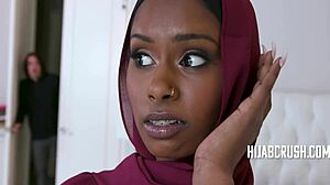 my first time guiding a hijab teen virgin into pleasure