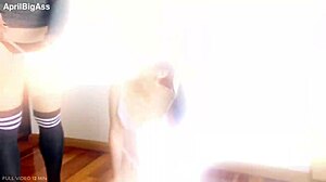 stepdaughter gulps 4 liters dark pee in outdoor toilet slave threesome paddle humiliation