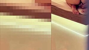 spying on horny stepmom i jerk off on her back unnoticed