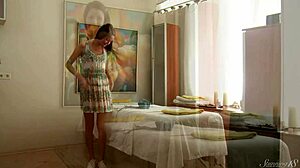 Young Babe Yuliza O Bent Over For Bareback Doggystyle Instead Of Massage