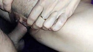 friends watch as we anal fuck my milf wife in line