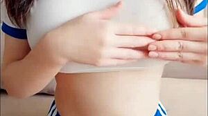 Beautiful Babe's Secret Tits Tease Revealed