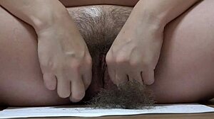 Pregnant Girl Shaves Hairy Pussy and Asshole for Beautiful Reveal