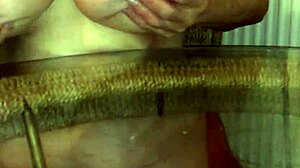 34JJ HUGE GRANNY BOOBS BOUNCE IN ORGASMIC FRENZY