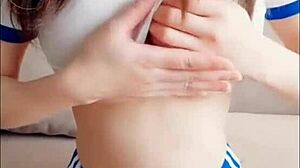 Beautiful Babe's Secret Tits Tease Revealed