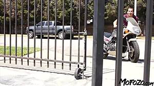 Hey check out this 18 year old amateur taking a facial