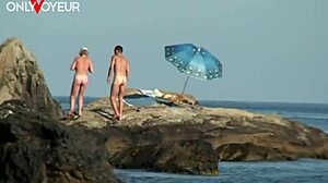 Blonde Milf Wife Rides Husband After Nude Beach Photoshoot Hardcore