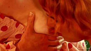 charlie forde meets hot milf for kitchen pussy licking and squirting