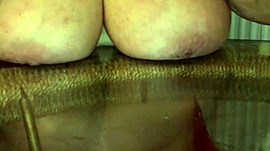 34JJ HUGE GRANNY BOOBS BOUNCE IN ORGASMIC FRENZY