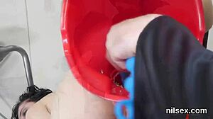 Sexy 18+ Teen's Asshole Gets Brutal Anal Ass to Mouth Treatment